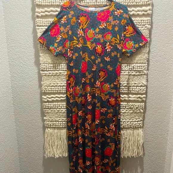 Lularoe Dresses | Lularoe Maria Maxi Dress Nwt | Color: Green | Size: XL | Nikkatracy's Closet